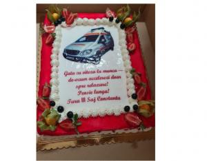 FOTO. Un șofer dedicat de la SAJ Constanța a ieșit la pensie. Cum l-au sărbătorit colegii 