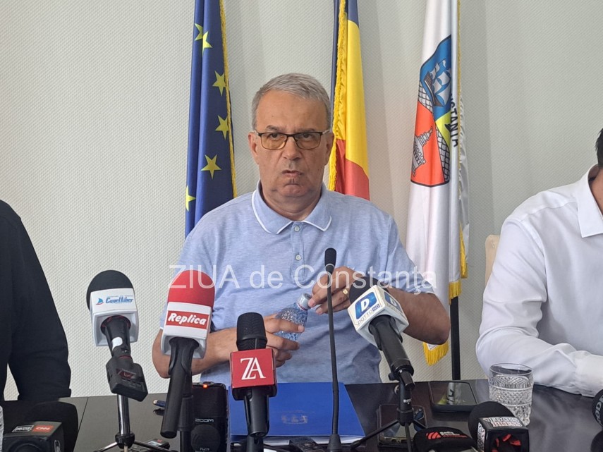 Vergil Chițac, primarul Constanței. Sursa foto: ZIUA de Constanța