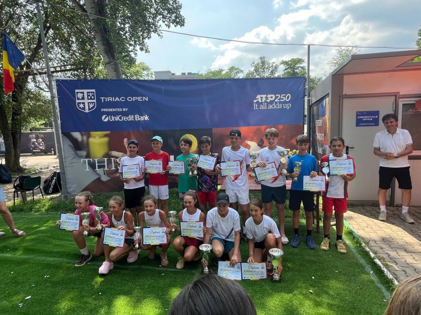 George Damcaliu. Sursa foto: Facebook (Tenis Constanța)