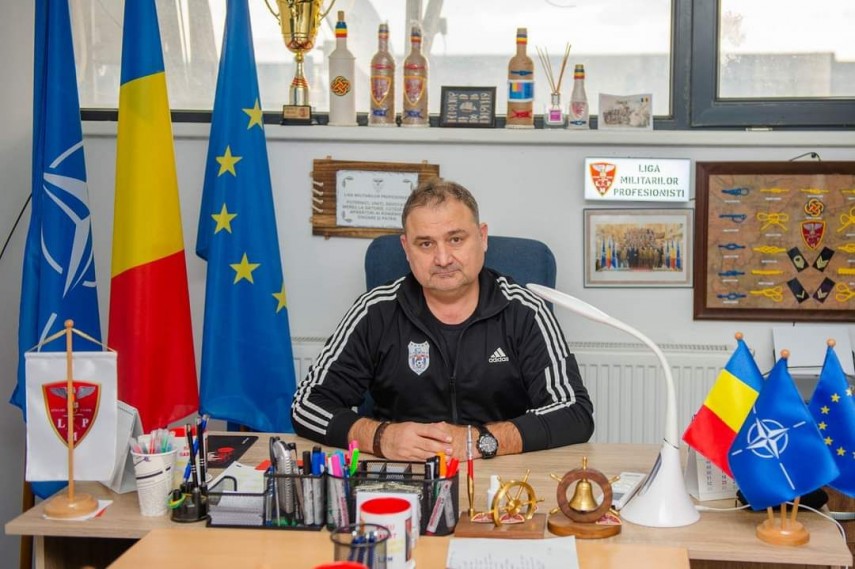 Dănuț Albu, președintele ACS Marina LMP. Sursa foto: Facebook (ACS Marina LMP)