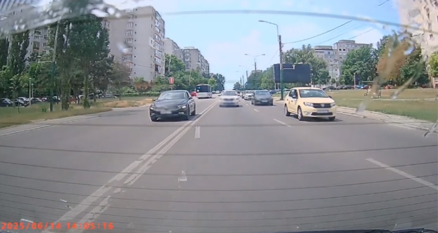 Sursa foto: Captură video Facebook/ Infotrafic A2 și Constanța