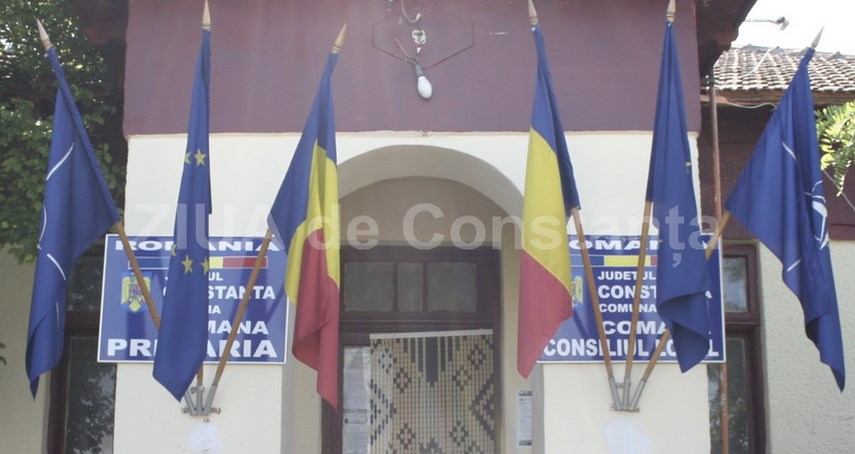 Primăria Comana; Sursa foto: Ziua de Constanța