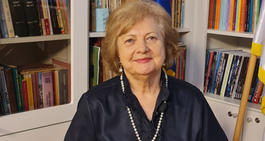 Aurelia Lăpușan. Foto: Facebook Diplomatic Bazar