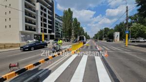 Constanța Se amenajează o nouă trecere de pietoni cu scuar în Mamaia, zona Hotel Splendid (FOTO+VIDEO) 