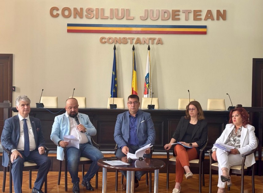 Ședinșa Colegiului Prefectural, Sursa foto: Primăria Constanța
