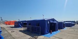 #SEISM2025 Autoritățile operaționalizează o tabără de sinistrați la ROMAERO pentru protecția populației în caz de cutremur major (VIDEO)
