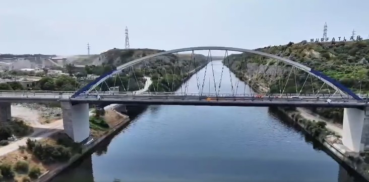Podul pe DN 3 (km 242+286) peste Canalul Dunăre - Marea Neagră, Sursa foot: Facebook/Cristian Pistol