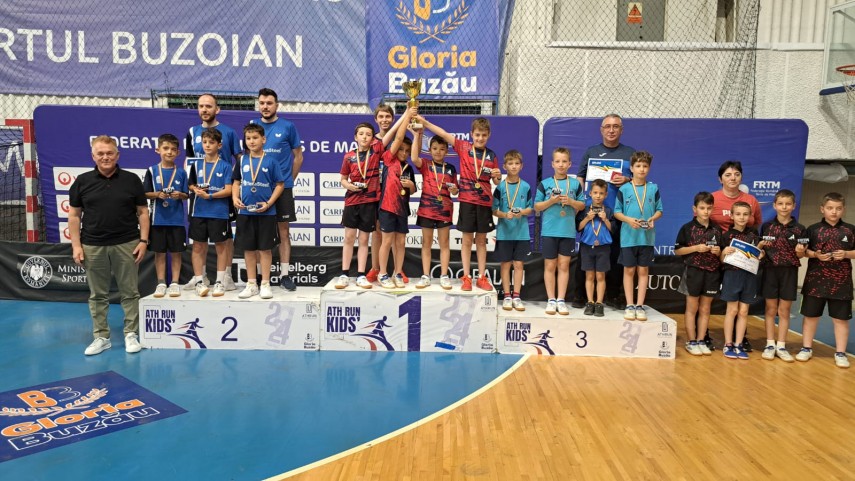 LPS Constanța I, aur la Paleta de Argint. Sursa foto: Facebook (Federația Română de Tenis de Masă)