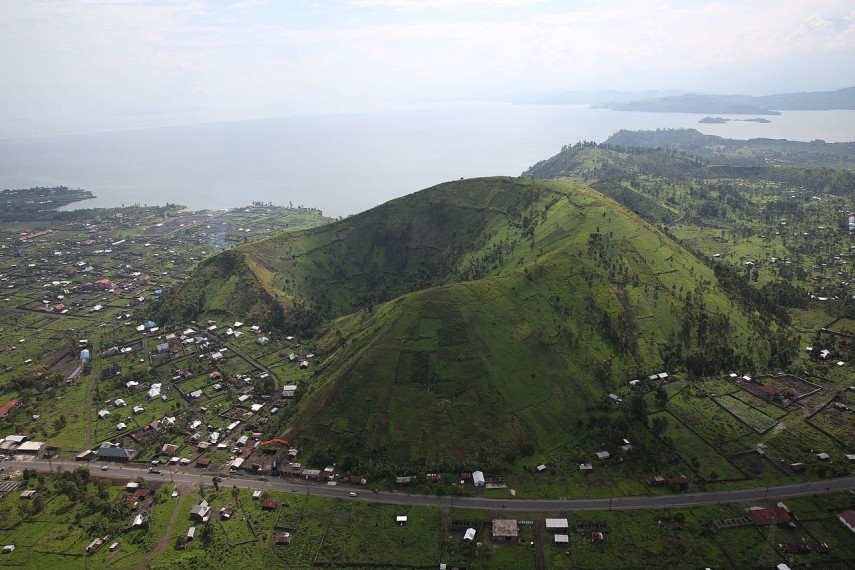 Lacul Kivu din provincia Kivu de Nord, foto: wikipedia.org
