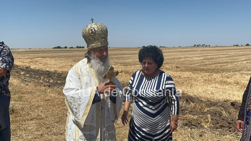 IPS Teodosie și primarul comunei Cumpăna, Mariana Gâju