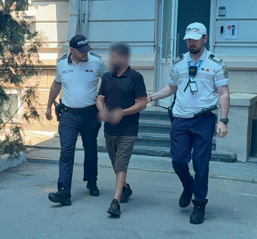 Reținut, Sursa foto: IPJ Constanța