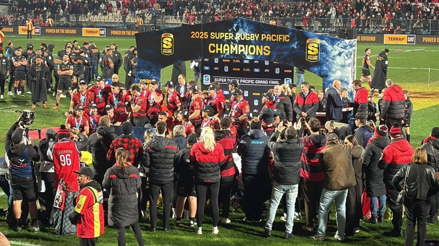 Finala Super Rugby Pacific 2025. Sursa foto: Facebook (Cristian Cojocaru)