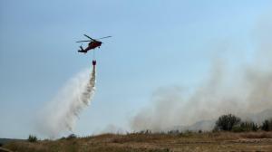 FOTO+VIDEO UPDATE. Misiuni de stingere a mai multor incendii de vegetație și fond forestier în județul Tulcea      