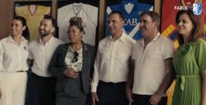 Primarul din Fort Lauderdale (SUA), în vizită la baza sportivă a Academiei Hagi, de la Ovidiu (VIDEO)