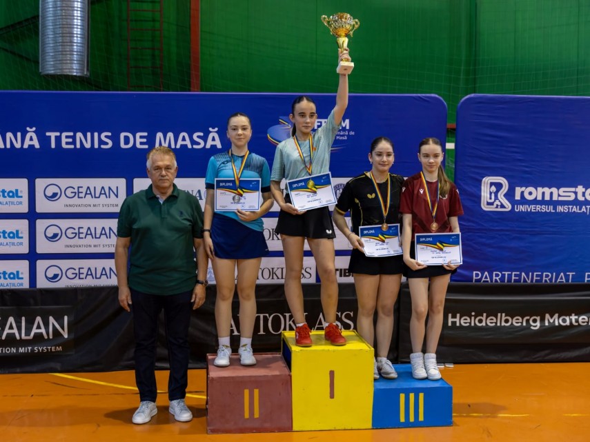 Sursa foto: Facebook (Federația Română de Tenis de Masă)