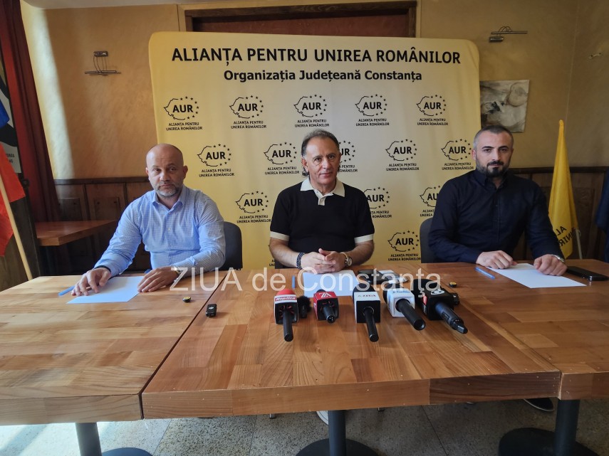Cosmin Hristu, Mohammad Murad, Nicolae Vlahu; Sursa foto: Ziua de Constanța