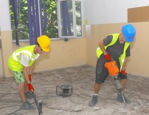 Știri Constanța FOTO. Au început lucrările de execuție pentru modernizarea Școlii Gimnaziale nr. 6