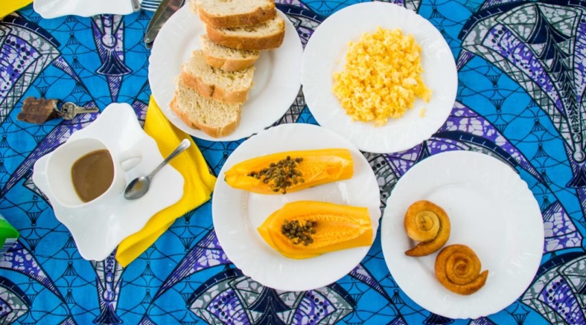 Mic dejun în São Tomé