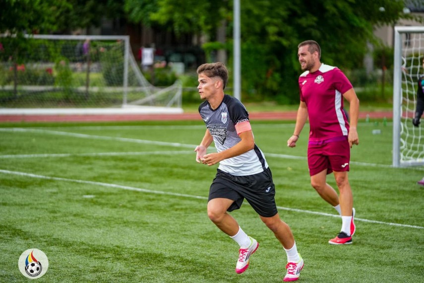 Kevin Trofim. Sursa foto: Facebook (Federația Română de Minifotbal)