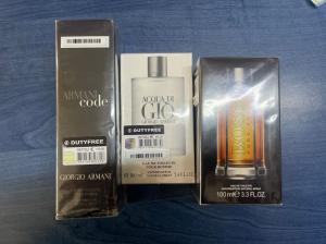 Gruparea de Jandarmi Mobilă „Tomis” Un bărbat, depistat cu produse susceptibile de a fi contrafăcute