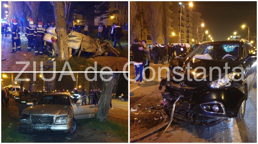 Foto de la locul accidentului - sursa: ZIUA de Constanța
