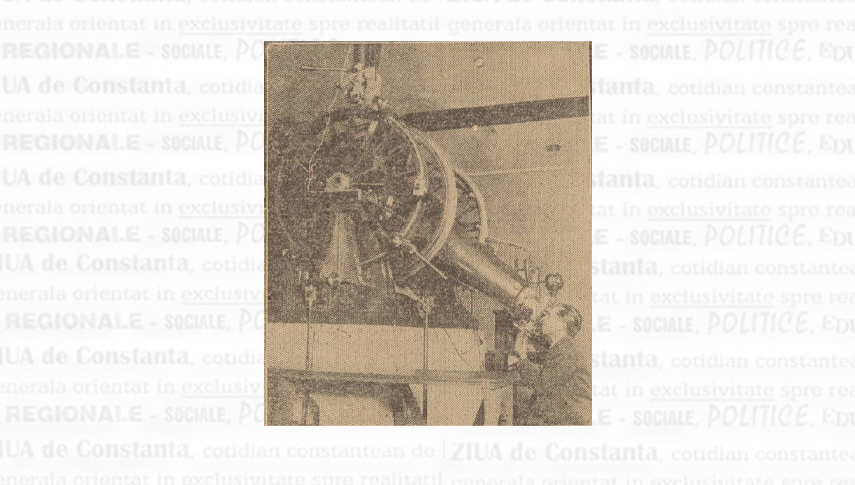 Luneta Observatorului Astronomic din București. Sursa: Ziarul „Dimineața” din 10 noiembrie 1929
