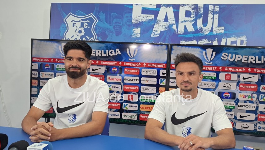 Ionuț Vînă și Cristi Ganea. Sursa foto: ZIUA de Constanța