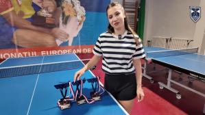 CSM Constanța Bianca Mei-Roșu a revenit acasă de la Europene - „Sunt mândră că am obținut trei medalii, într-un an destul de greu“ (VIDEO)  