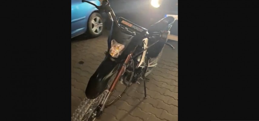 Doi minori, depistati la Medgidia in timp ce circulau cu viteza cu o motocicleta neinmatriculata