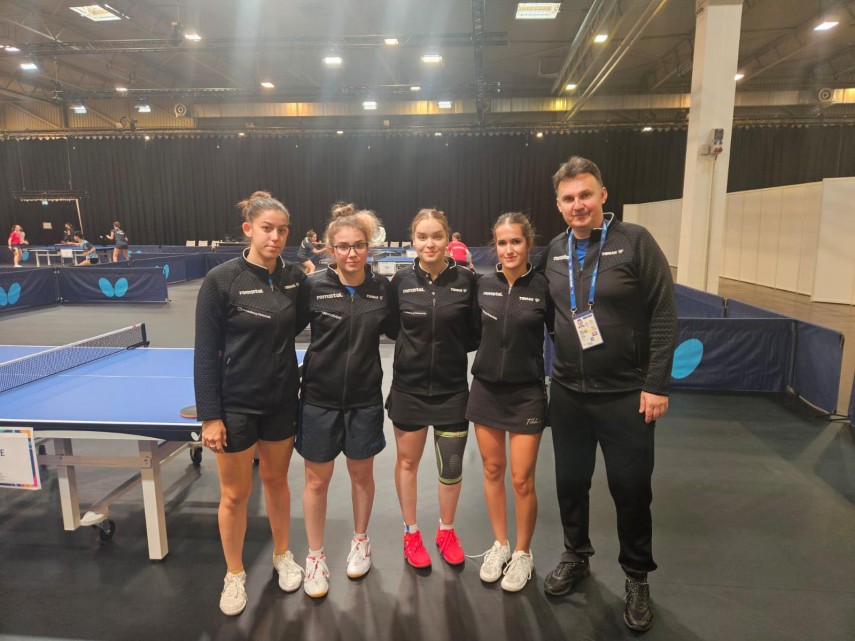 Sursa foto: Facebook (Federația Română de Tenis de Masă)