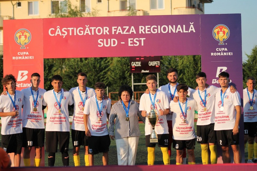 Victoria Cumpăna, campioană regională Sud-Est în Cupa României. Sursa foto: Facebook (Clubul Sportiv Victoria Cumpăna)