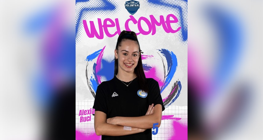 Alexia Ruci. Sursa foto: Facebook (CSO Voluntari Volei)