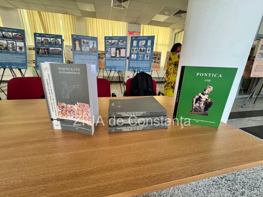 LIVE TEXT: Volumele Pontica 57 si Supplementum XI sunt lansate la Muzeul de Istorie Nationala si Arheologie Constanta (P)   