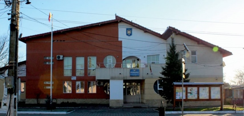 Primăria Mihail Kogălniceanu. Sursa foto: Facebook (Primăria Mihail Kogălniceanu Tulcea)