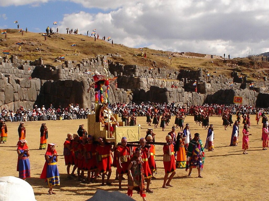Inti Raymi Festival, Peru. Foto - Wikipedia