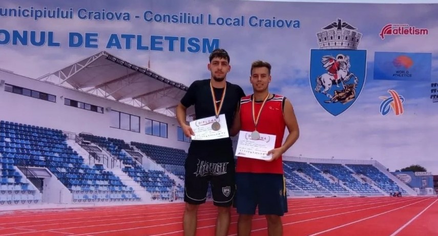 Valentin Florin Ispas și Vlad Georgian Dima. Sursa foto: CS Farul Constanța