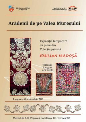 Portul tradițional de pe Valea Mureșului, expus la Muzeul de Artă Populară Constanța
