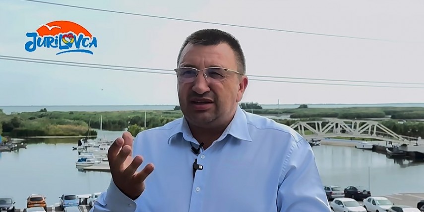 Primarul comunei Jurilovca, Eugen Ion, Sursa foto: Captură/Facebook