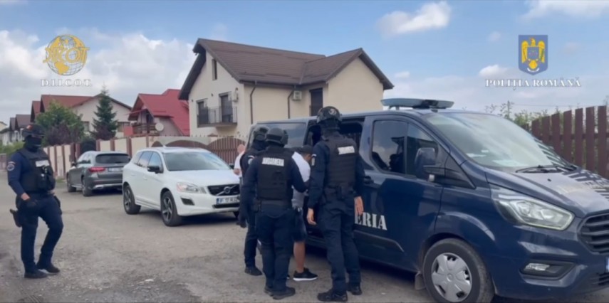 Captură foto înregistrări DIICOT