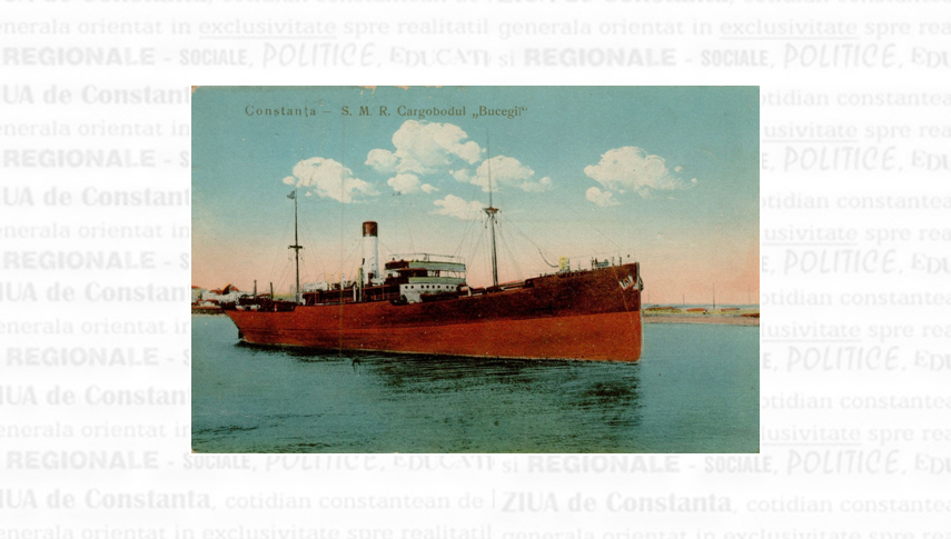 Cargoul S.M.R. „Bucegi“ în portul Constanța