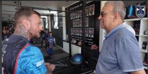 VIDEO Primarul Vergil Chițac, în vizită la sportivii secției de kempo a CSM Constanța