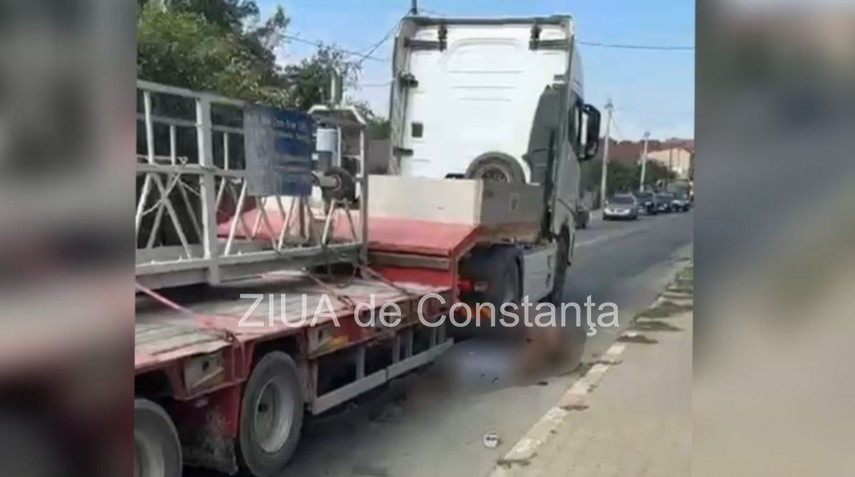 Accident grav la iesire din Lumina catre Navodari! O femeie, lovita de TIR  