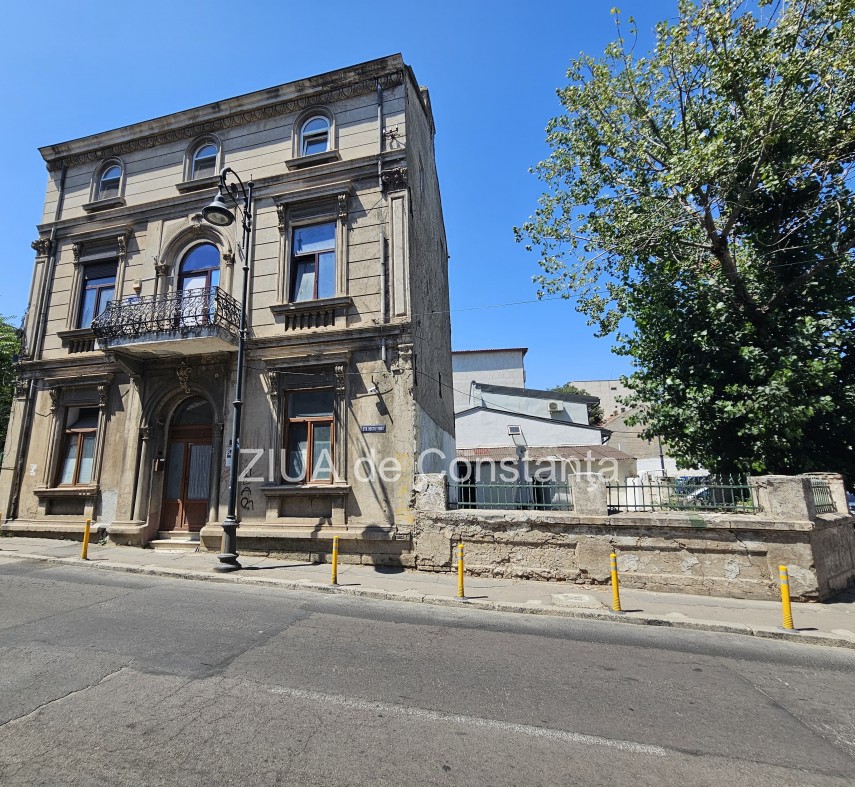 Casa monument istoric de pe strada Negru Vodă nr. 8, Constanța. Foto: ZIUA de Constanța