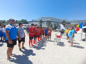 Județul Constanța Medaliile naționale la oină pe plajă pentru juniori s-au decernat la Olimp (GALERIE FOTO)  