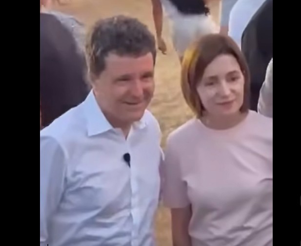 Președintele Nicușor Dan și președinta Maia Sandu, Sursa foto: Captură/Facebook/ ONE TV