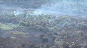 FOTO+VIDEO Incendiu de amploare în Delta Dunării! Pompierii încearcă de opt zile să stingă flăcările! Se acționează din aer, de pe apă și de pe uscat 