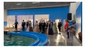 FOTO-VIDEO. „ULTRAsunete”-Arta corală si lumea delfinilor se întâlnesc la Delfinariul din Constanța       