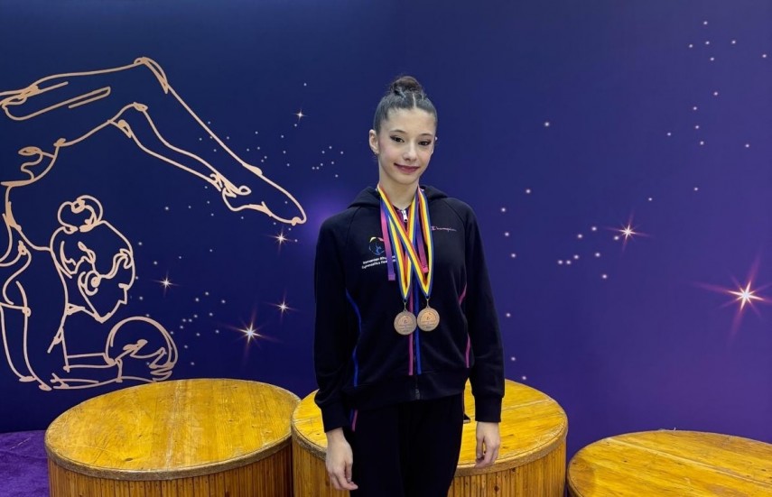 Cristina Halep. Sursa foto: Facebook (CSS1 Constanța)