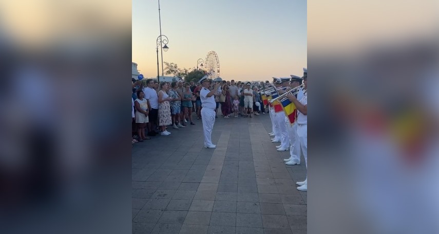 Concert festiv susținut de Muzica Militară a Forțelor Navale, Sursa foto:Facebook