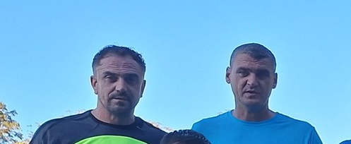 George Curcă și Ion Barbu. Sursa foto: Facebook (Toader Cristian Costea)
